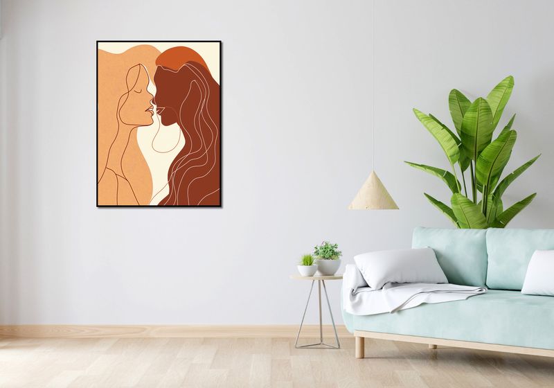 Plakat 75x100cm Zmysłowość Syntez zdjęcie 4