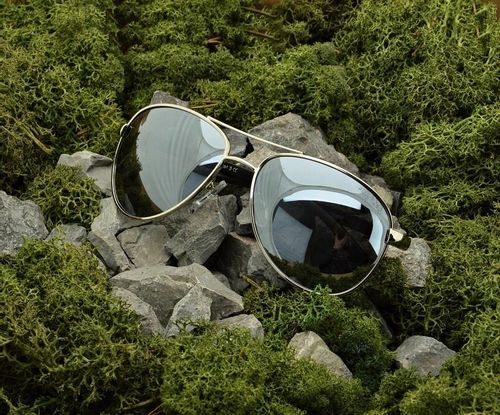 PILOTKI Okulary POLARYZACYJNE LUSTRZANKI Uniseks PRZECIWSŁONECZNE UV400 Męs na Arena.pl