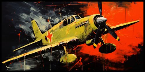 Plakat 91,3x44,5cm Barwny Przelot na Arena.pl