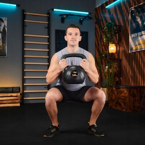 Kettlebell odważnik ciężar 16kg hantel hantla fitness do ćwiczeń Trex Sport na Arena.pl