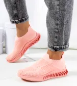 Różowe sneakersy sportowe Neda 37
