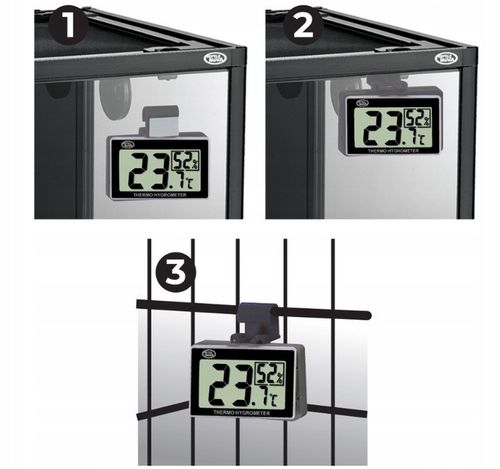 REPTILE NOVA Termometr higrometr wilgotnościomierz cyfrowy do na Arena.pl