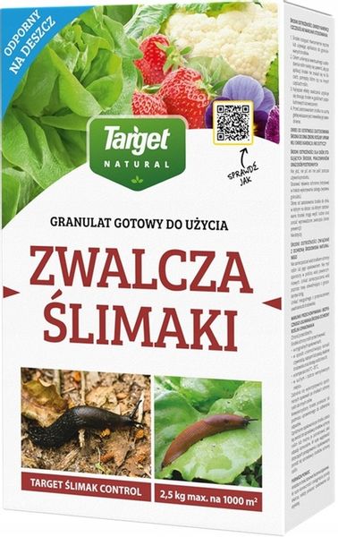 ŚLIMAK CONTROL GRANULAT ZWALCZAJĄCY ŚLIMAKI TARGET 2,5 kg zdjęcie 2