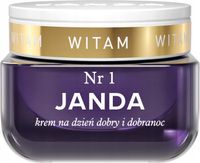 JANDA SIŁA NICI KOSMETYCZNYCH FORTE KREM DO TWARZY CZARNA RÓŻA DZIEŃ I NOC