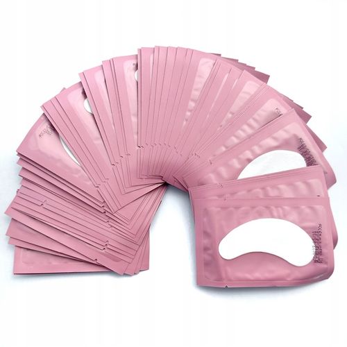 100szt PŁATKI POD OCZY DO RZĘS RÓŻOWE na Arena.pl