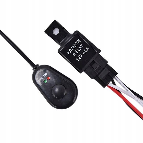 Kable do halogenów i dodatkowych lamp 12V/30A zdjęcie 2