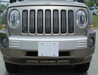 07-13 JEEP PATRIOT - LIstwy chrom grill chromowan
