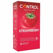 control originals adapta truskawkowy 12 szt. prezerwatywy anatomiczne