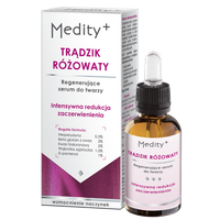 Medity+ TRĄDZIK RÓŻOWATY regenerujące serum do twarzy 30 ml