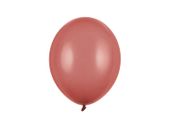Balony pastelowe bordowe burgundowe strong, 27 cm 3 szt.