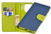 Etui portfel Fancy Case do Xiaomi Redmi 10A niebieski