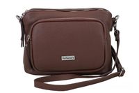 Listonoszka damska codzienna - Brązowa