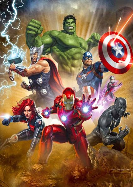 HAFT DIAMENTOWY MOZAIKA 5D AVENGERS MARVEL zdjęcie 8
