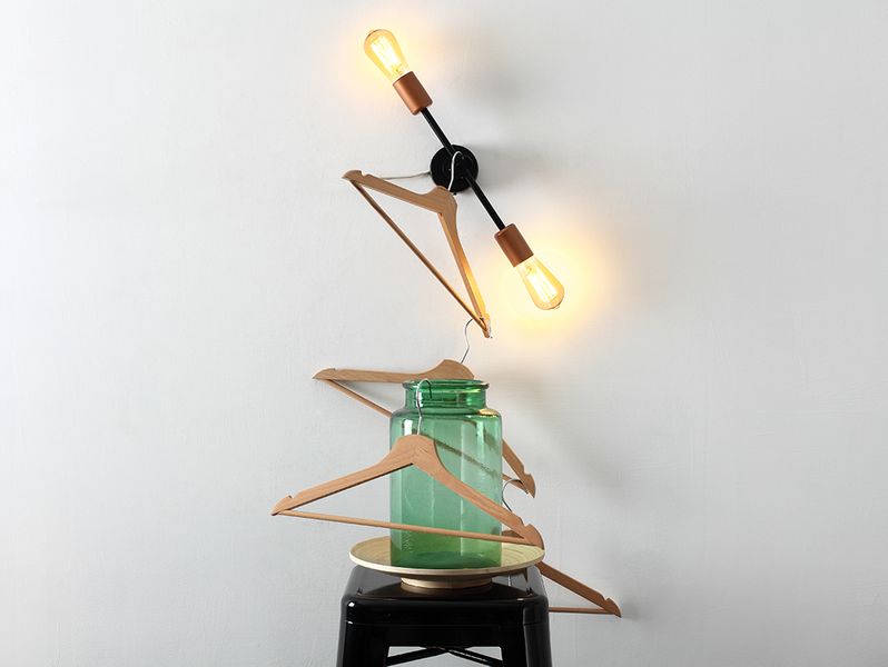 Lampa ścienna EPO WALL - czarny zdjęcie 4