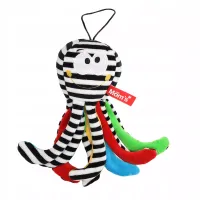 Hencz Toys. Mini Ośmiornica, Biało-Czarna