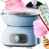 MASZYNA DO WATY CUKROWEJ DOMOWA WATA CUKROWA MASZYNKA PATYCZKI 500W