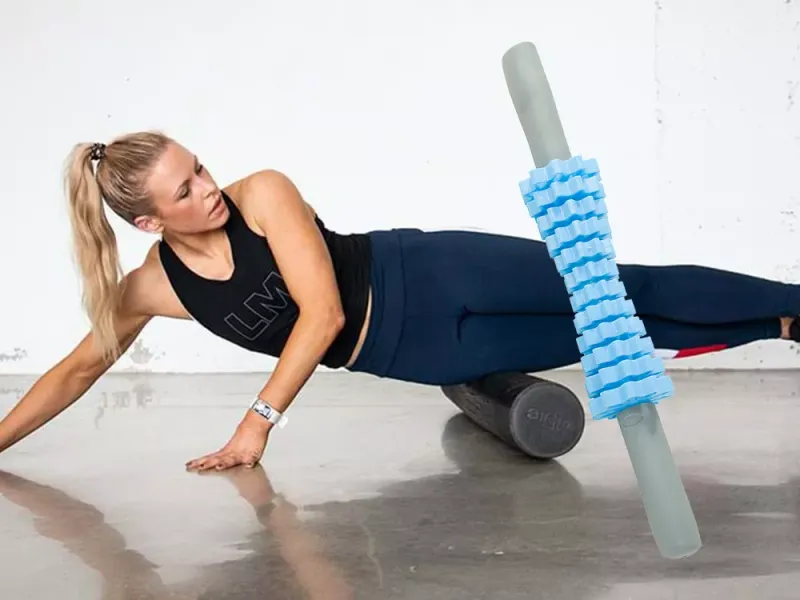 Roller do masażu wałek do ciała obrotowy do pleców zdjęcie 7