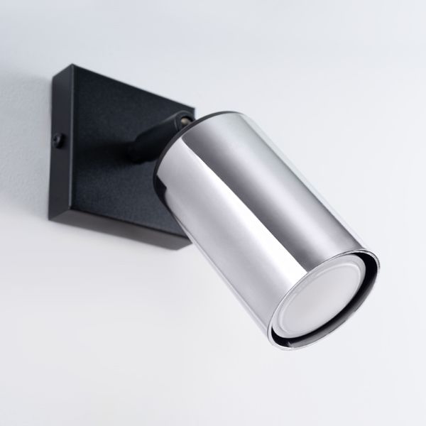 Kinkiet WINX czarny/chrom zdjęcie 8