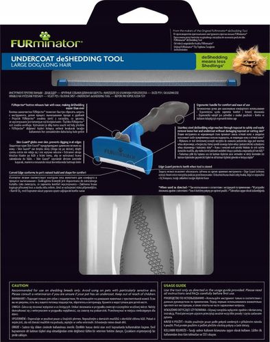 Furminator L Dla Dużych Psów Długowłosych Szczotka na Arena.pl