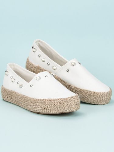 BIAŁE ESPADRYLE Rozmiar - 38 na Arena.pl