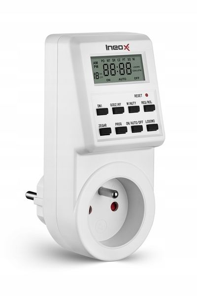 Elektroniczny Programator Czasowy Timer Włącznik Wyłącznik Ineox PC-01 zdjęcie 1