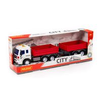 Wader 93110 samochód burtowy z przyczepą inercyjny