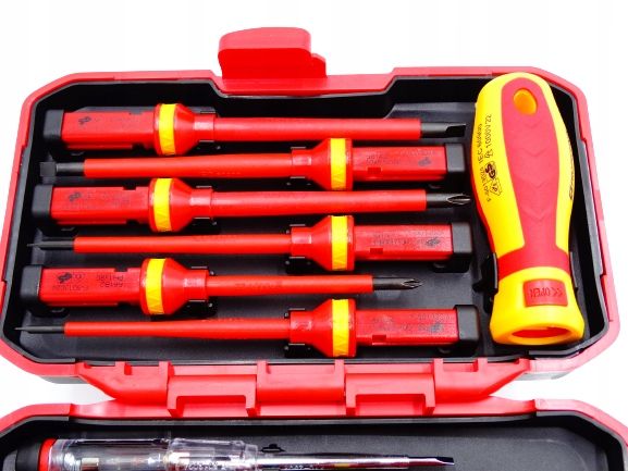 Zestaw wkrętaków wkrętaki izolowane 13-el. 1000V zdjęcie 12