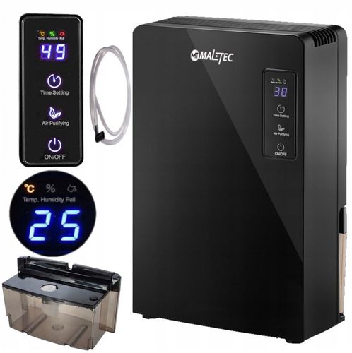 Osuszacz Powietrza Mocny 90W Pochłaniacz Wilgoci Cichy Wydajny Zbiornik 2,2 na Arena.pl