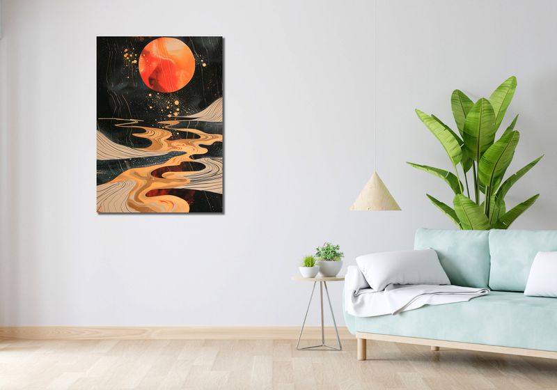 Obraz 70x100cm Planetarny Taniec zdjęcie 2