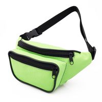 NERKA saszetka biodrówka damska polska neonowa N078 zielona