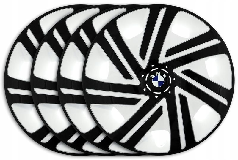 KOŁPAKI 15 BMW E87 F20 E46 E90 E36 F30 BIAŁE CKB zdjęcie 1