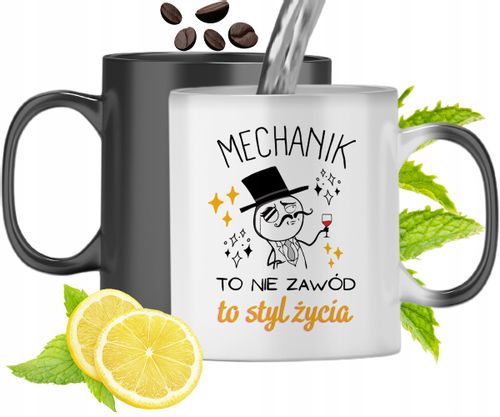 Dla Mechanika Kubek Magiczny Na Prezent Z Nadrukiem Ze Zdjęciem na Arena.pl