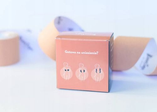 BOOB TAPE modelowanie biustu dekoltu gołe plecy na Arena.pl