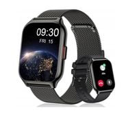 Popglory P66 Smartwatch dla kobiet, 2 paski
