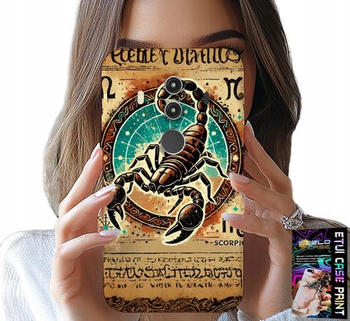ETUI DO HUAWEI MATE 10 PRO - SKORPION ZNAK ZODIAKU ASTRONOMIA + FOLIA na Arena.pl