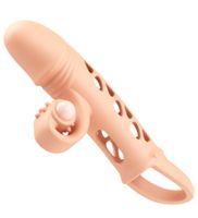 Elastyczna przedłużka ze stymulatorem łechtaczki