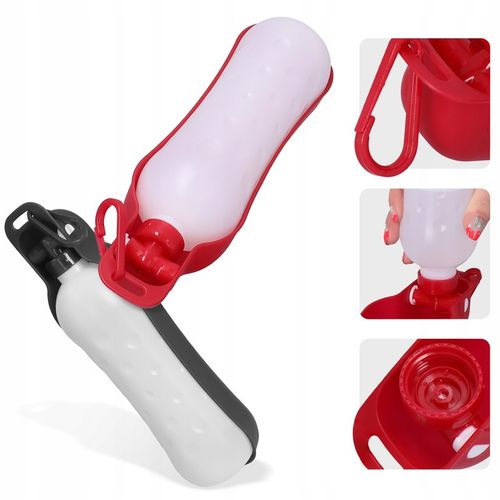 BUTELKA TURYSTYCZNA na WODĘ PSA 0,7 l BIDON Poidło Miska Podróżna PRZENO FF na Arena.pl