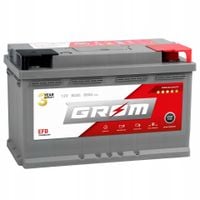 Akumulator GROM EFB START&STOP 80Ah 800A Prawy Plus