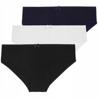 MORAJ Figi Damskie Bawełniane Majtki 3-PAK - M
