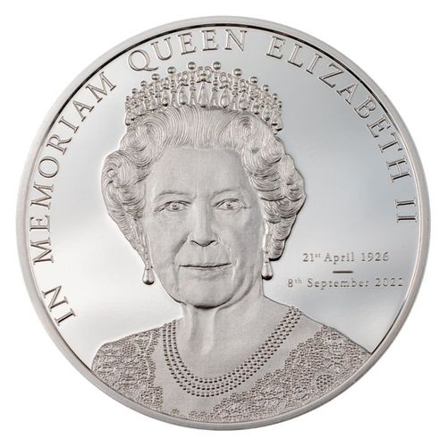 Cook Islands: In Memoriam Queen Elizabeth II 1 uncja Srebra 2022 Proof na Arena.pl