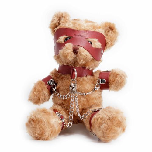miś bondage crushito crushious czerwony 31 cm na Arena.pl