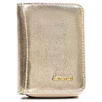 portfel damski skórzany 5157-bla-4690 gold