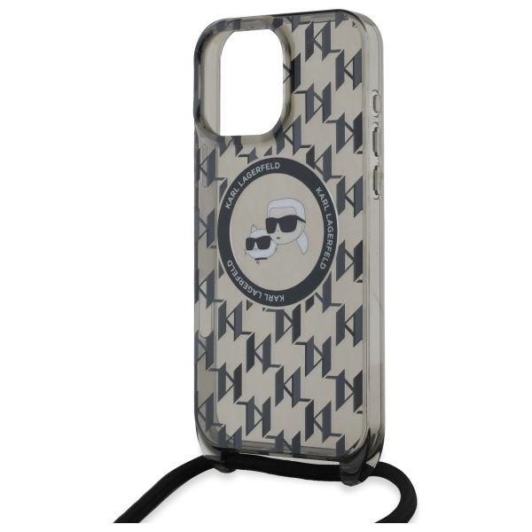 Etui Karl Lagerfeld do iPhone 16 Pro, Czarny, MagSafe zdjęcie 5