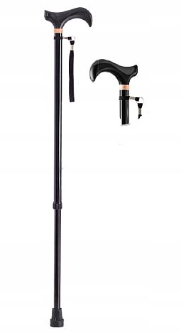 Laska inwalidzka SPACEROWA uchwyt SOFT WAVE (DERBY) ARMedical AR-014D na Arena.pl