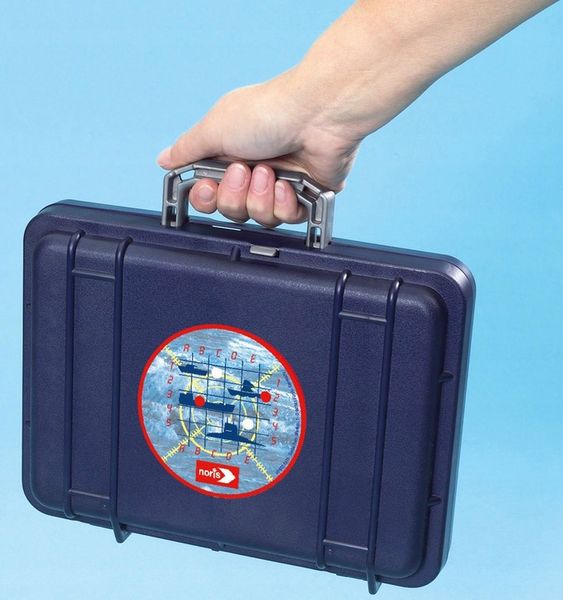 GRA W OKRĘTY STATKI W WALIZCE STRATEGICZNA PLANSZOWA BITWA MORSKA PRZENOŚNA zdjęcie 5