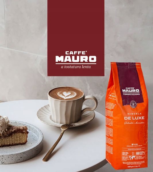 Kawa ziarnista MAURO DE LUXE 1 kg zdjęcie 4