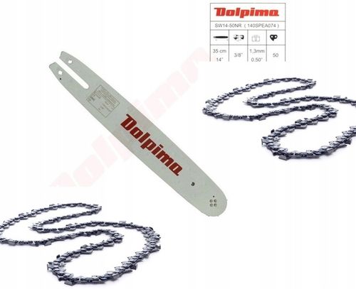 PROWADNICA 35CM ŁAŃCUCH X2 DO STIHL MS170 MS180 MS181 MS211 MS230 na Arena.pl