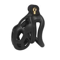 PAS CNOTY KLATKA NA PENISA CZARNA BDSM FEMDOM S