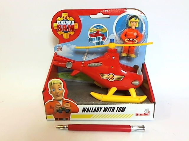 Strazak Sam helikopter Wallaby mini+fig 925-2507 zdjęcie 1