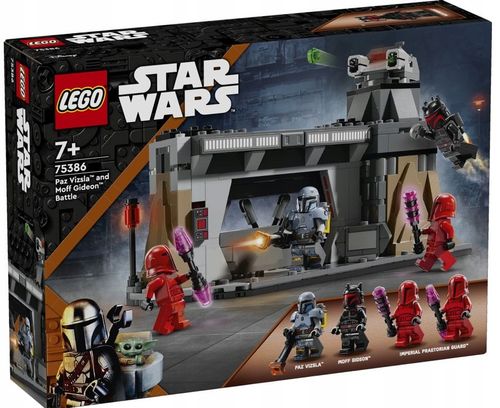 75386 - lego star wars - pojedynek paza vizsli™ i moffa gideona™ na Arena.pl